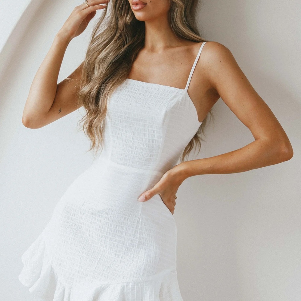 SELFIE LESLIE
Sarah Kay Double Bow Party Dress White